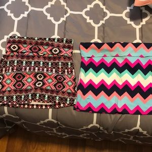 Bundle TWO mini skirts